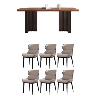 Table de salle à manger rectangulaire