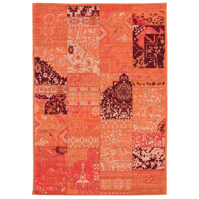 Sofi Geometric Cotton Hand Woven Area Rug, Rectangle 140 x 200cm