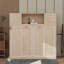 Lit escamotable double avec armoires de rangement