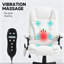 Fauteuil de massage avec dossier chauffant et inclinable-413520760