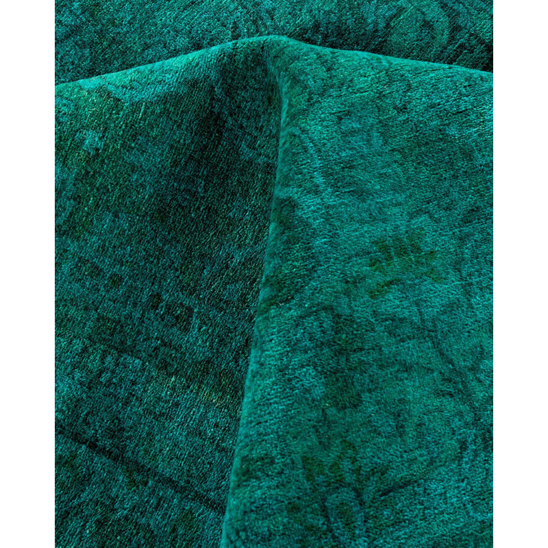 Overyed One-of-a-Kind Rectangle 8'2" X 10'2" Hand Knotted Area Rug