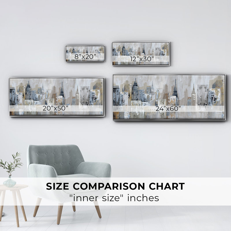 Bay City Reflection- Framed Canvas