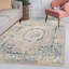 Tapis bleu marine / beige Rosalia Cottage-1810410358