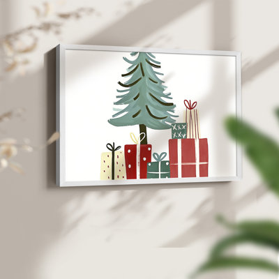 Art de Noël - Lxxxx - reproduction encadrée - réarmable