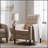 Mid-Century Modern Recliner With Comfortable Cushions And Durable Birch Legs For Ultimate Relaxation-1844017477