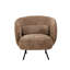 Fauteuil demi-tonneau pivotant rembourré Teda Vernelle