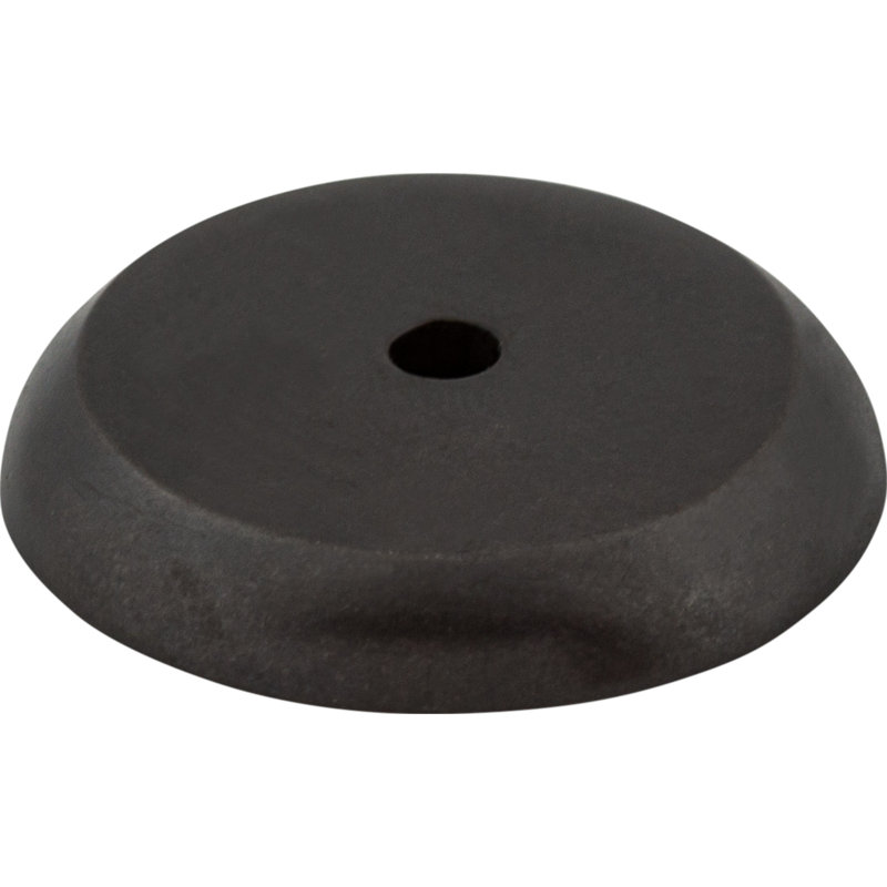 Aspen Round  Backplate, 1.25" H x 1.25" W x 0.19" D, Medium Bronze