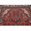 Tapis unique en laine noué à la main rouge Hamedan des années 1960 de 4 pi 5 po x 7 pi 0 po Caisey