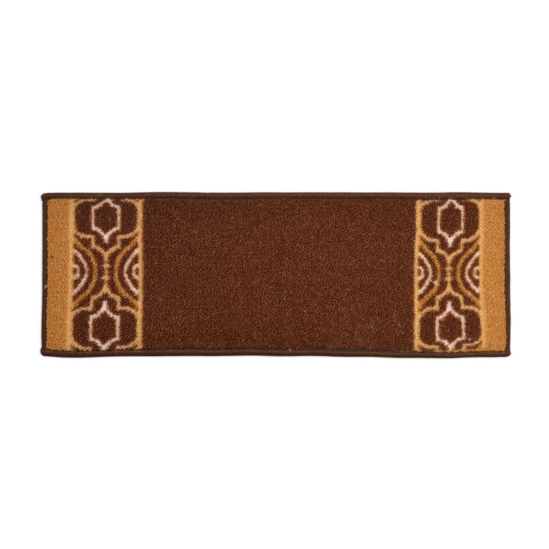 Tapis d'escalier antidérapants lavables à la machine, taille 8,5 po x 26 po, 1 pièce