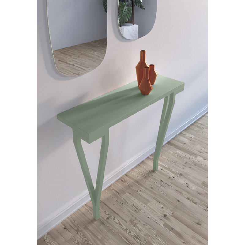 Fuchs 90cm Console Table, Green