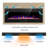 Recessed and Wall Mounted The Thinnest Fireplace-992370798