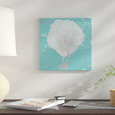 « graphic sea fan ii », impression sur toile