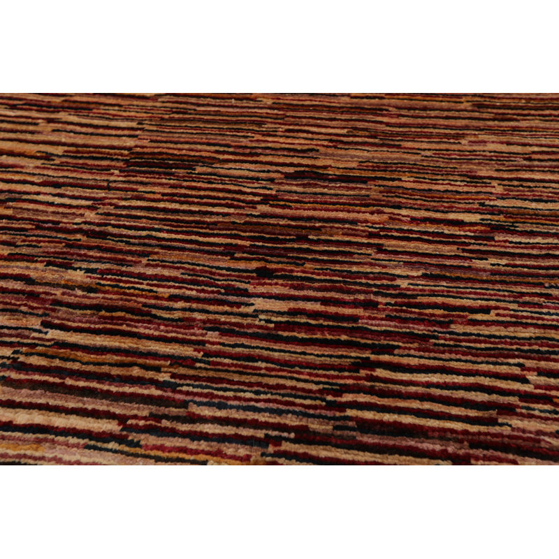 Tapis oriental en laine noué à la main 3 pi 8 po x 5 pi 6 po Isabelline