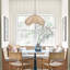 1-Light Rattan Pendant Light Fixture Bohemian-1400721590