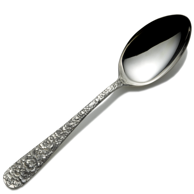 Kirk Stieff Repousse Place Spoon, One Size, Silver