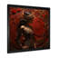 Rouge et or Diva Glamour éblouissant - Art mural glam-761257681-761257688