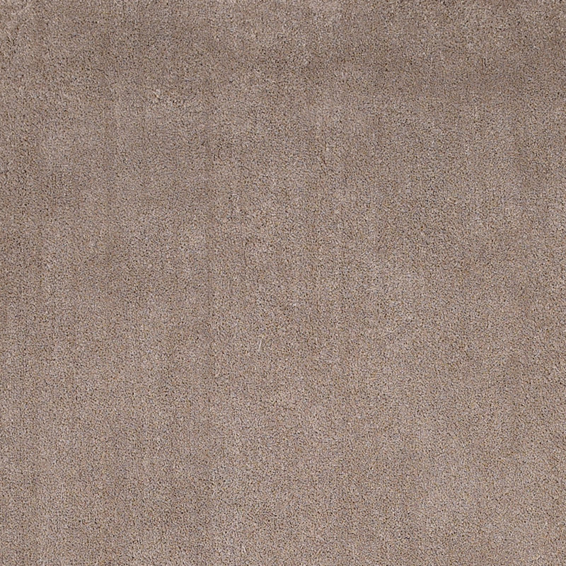 Taupe Greige High Pile Shag Synthetic Accent Rug
