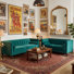 2 - Piece Mid Century Upholstery Tufted Living Room Set