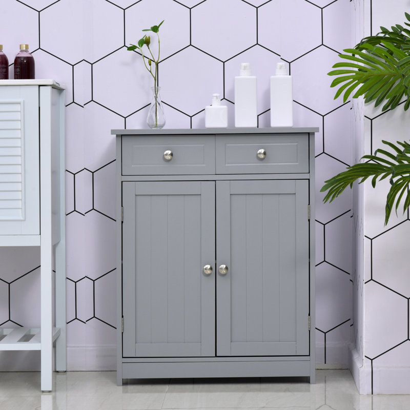 Caerphilly Freestanding Bathroom Cabinet, Gray