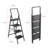 4 Step Ladder, Folding Step Stool with Wide Anti-Slip Pedal, 350lbs