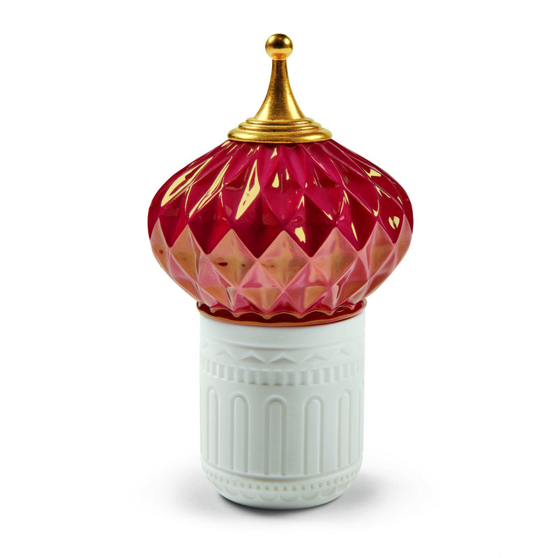 Spire Scented Jar Candle, Purple
