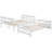 Twin XL Over Queen Bunk Bed, Detachable Wood Frame With Ladder-606701194