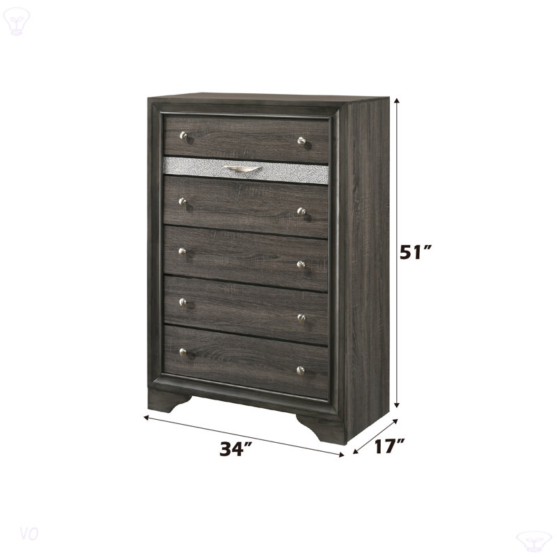 Commode Naima, Gris