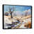 Black Floater Framed