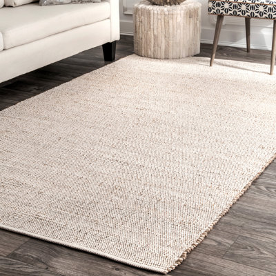 Morgantown Solid Colour Hand Woven Area Rug