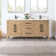 Griselde 72"  Free Standing Double Bathroom Vanity with Quartz Top