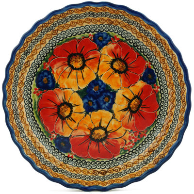 Polmedia Stoneware Pie Pan