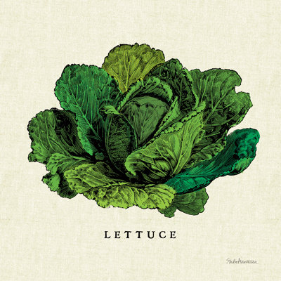 Linen Vegetable II V2 by Studio Mousseau - Wrapped Canvas Print