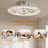 18.9'' 1 - Light Globe Ceiling Fan Light Kit