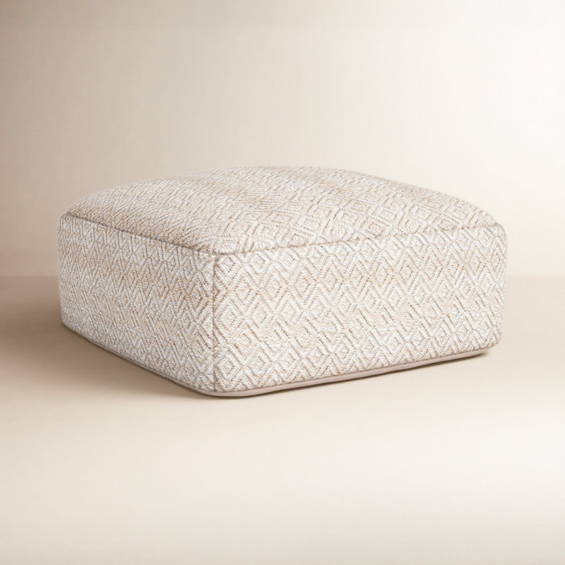 Repose-pieds Iyanola, Beige / brun
