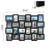 Dubenko Black Wooden Picture Frame with Mat