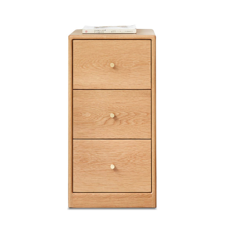 Armoire de rangement en chêne massif