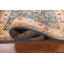 Tapis bleu traditionnel en laine 3x5