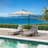 Outdoor Wicker Chaise Lounge Chair with Cushion, Metal Frame Patio Reclining Lounge Bed-869639343
