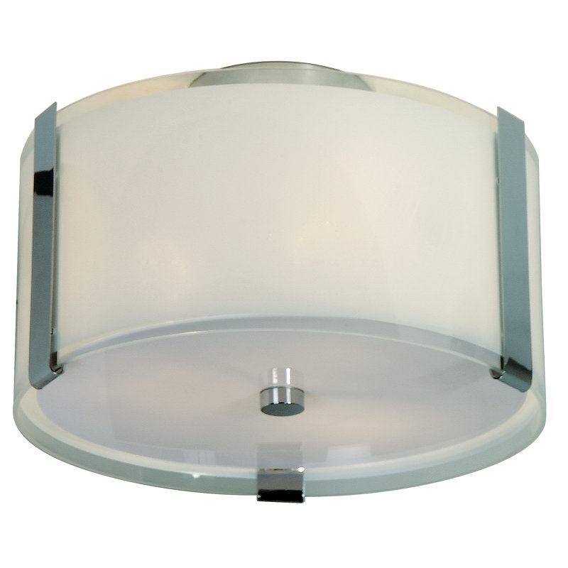 Mcelfresh Glass Flush Mount