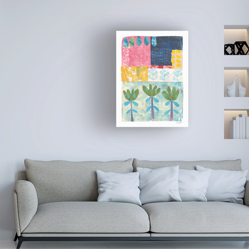 Œuvre d'art sur toile boliné Courtney Prahl, H 47 po x l 35 po