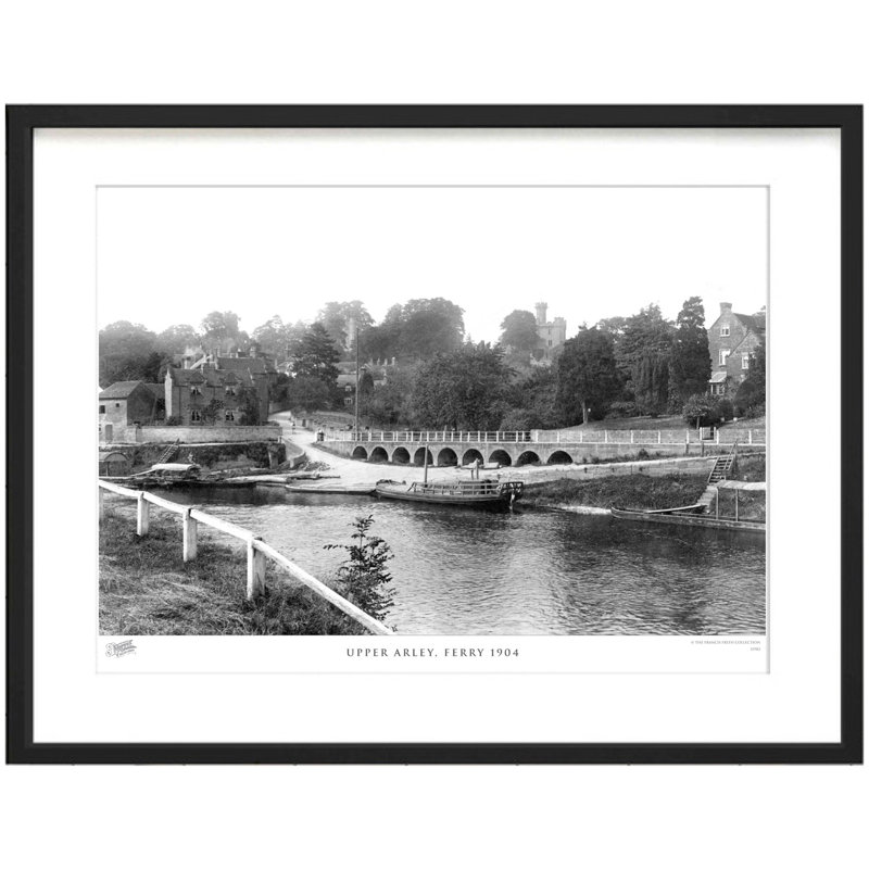Upper Arley, Ferry 1904 by Francis Frith - Single Picture Frame Print, 45cm H x 60cm W x 2.3cm D