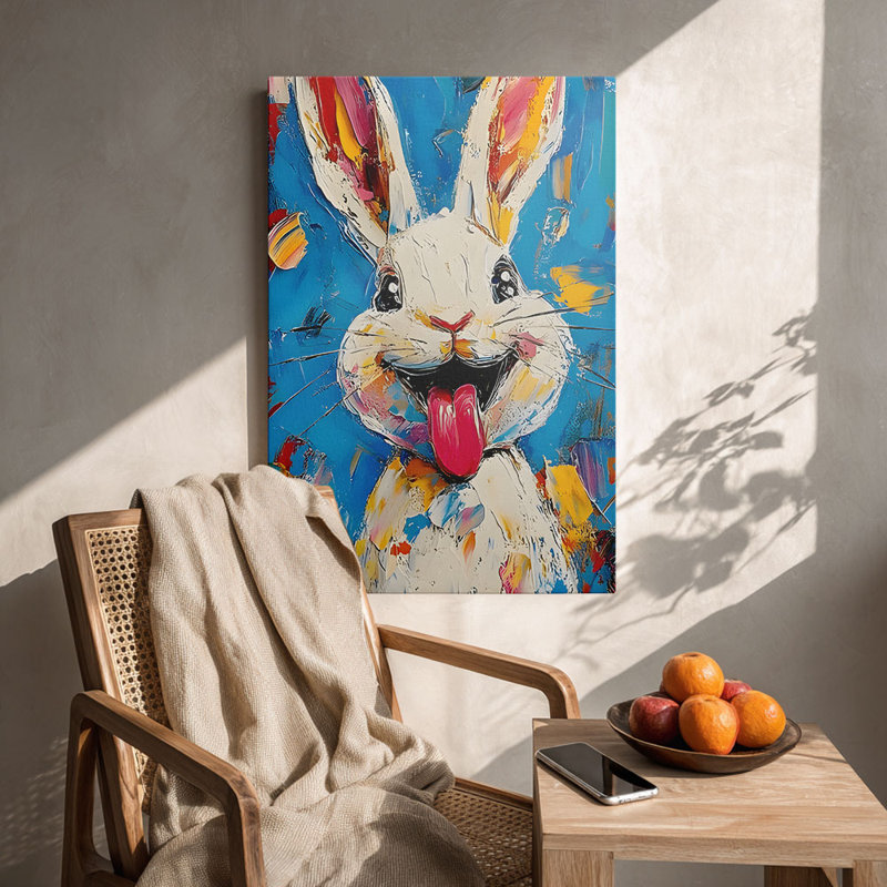 Cadre d'art tendu en forme de toile empasto «Eclectic Studio», 40 * 28 pouces (100 * 70 * 2 cm)