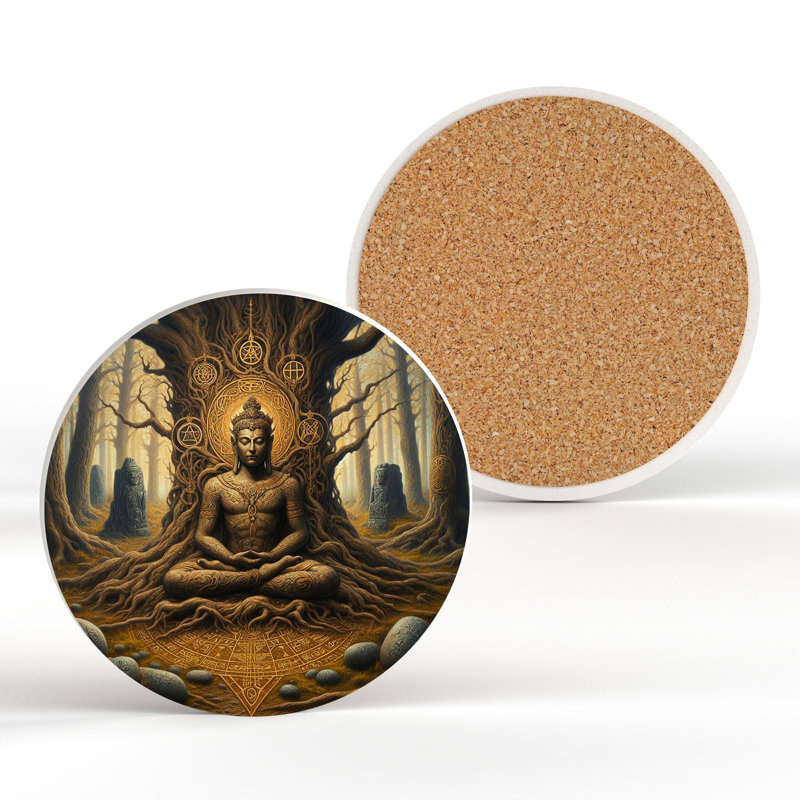 Ceramic Round 1 Piece Coaster
