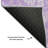 Premium Machine Washable Prisco Lilac Rug-1369915174