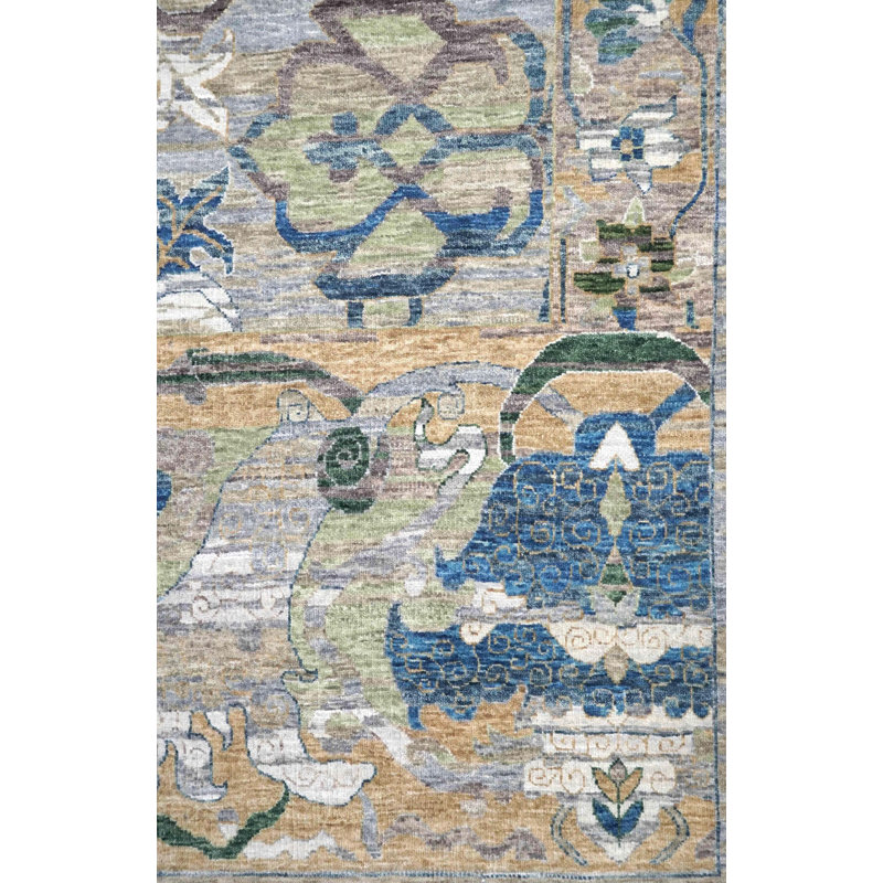 Rajasthan One-of-a-Kind Rectangle 9' X 12'3" Area Rug