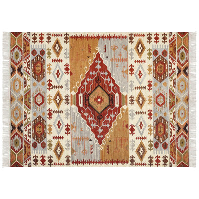 Billib Southwestern Hand Woven Area Rug