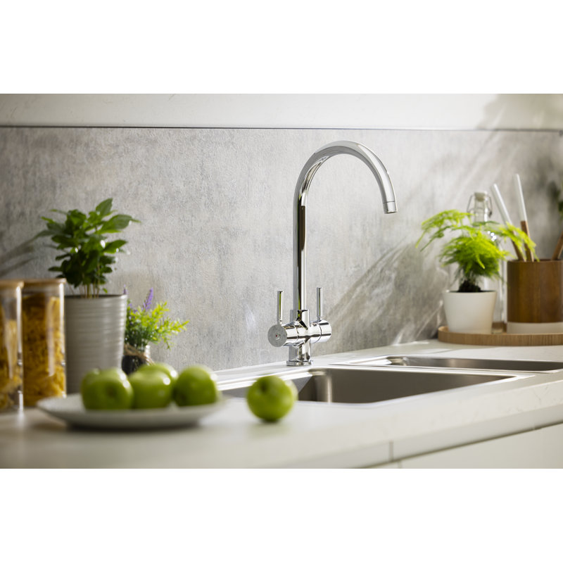 Abode Contemporary Water Filter Mixertap inc Filter Kit