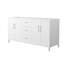 Elan 65'' W Double Bathroom Vanity Base-114295180