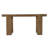 62" Solid Wood Dining Table for 4-6 People, Kitchen Table with Double Pedestal for Dining Room