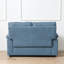 Causeuse modulaire en chenille de 52,36 po - Confort polyvalent pour un confort douillet - Accoudoirs amovibles-117318292-112621295